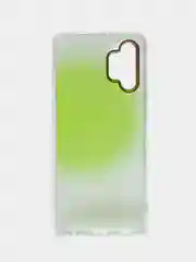 Лайм чехол Samsung Galaxy A32, Самсунг Галакси А32 твердый, прозрачный, с рисунком