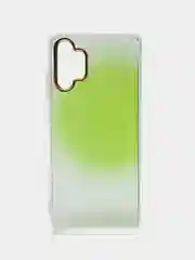 Лайм чехол Samsung Galaxy A32, Самсунг Галакси А32 твердый, прозрачный, с рисунком