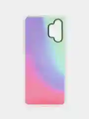 Темно-синий чехол Samsung Galaxy A32, Самсунг Галакси А32 твердый, прозрачный, с рисунком