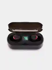 Черный беспроводные Bluetooth-наушники F9-8 TWS, с Power bank