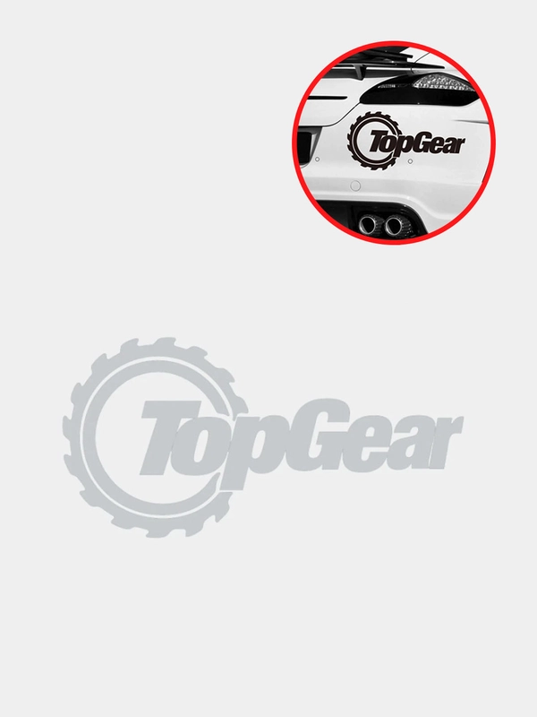 Наклейки на авто "TopGear" и "Я - Стиг"