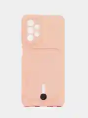 Конфетный чехол Samsung Galaxy A23, Самсунг Галакси А23 силиконовый с карманом для карты