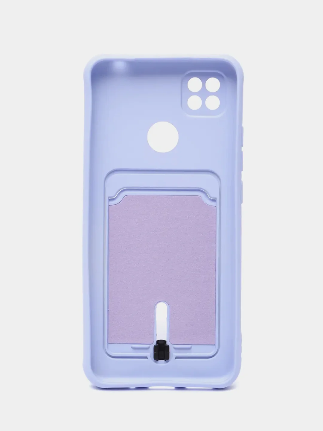Лавандовый чехол Xiaomi Redmi 10A / 9C, Сяоми Редми 10А / 9С, с карманом для карты, силиконовый