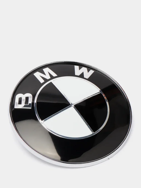 Белый эмблема для автомобилей BMW, передняя, задняя, 82 мм, 74 мм