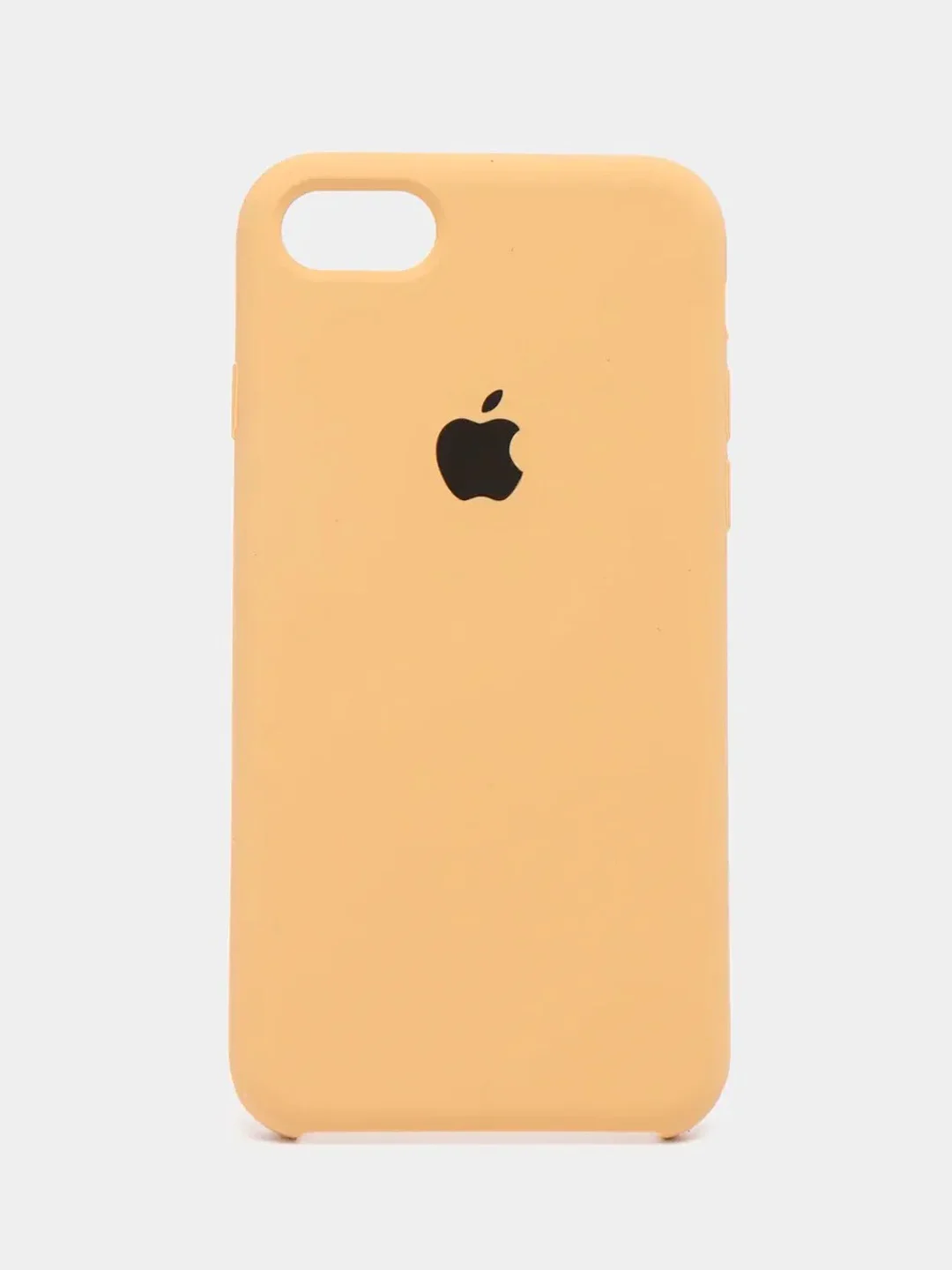 Терракотовый чехол Silicone Case для iPhone 7, 8, SE 2020, с открытым низом