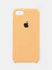 Терракотовый чехол Silicone Case для iPhone 7, 8, SE 2020, с открытым низом