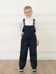Серый утепленный полукомбинезон на весну/осень, Arctic kids
