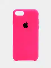 Фуксия чехол Silicone Case для iPhone 7, 8, SE 2020, с открытым низом