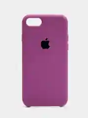 Пурпурный чехол Silicone Case для iPhone 7, 8, SE 2020, с открытым низом