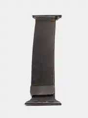 Черный ремешок для Apple Watch "Миланская петля" 3, 4, 5, 6, 7, SE, металл