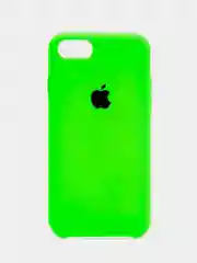 Салатовый чехол Silicone Case для iPhone 7, 8, SE 2020, с открытым низом