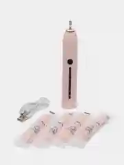 Розовый электрическая звуковая зубная щетка SONIC TOOTHBRUSH X-2, 6 режимов, 4 насадки