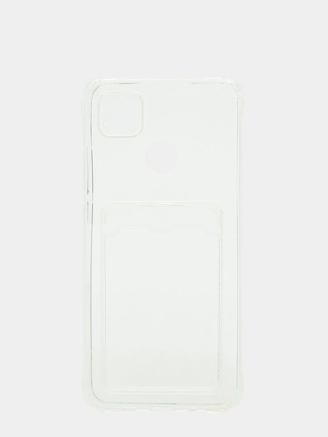 Силиконовый чехол Xiaomi Redmi 9C / 9C NFC / 10A (Сяоми Редми 9С, 10А) с карманом для карт