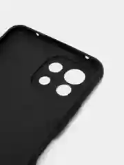 Угольный чехол Mi 11 Lite, Xiaomi 11 Lite 5G NE, Ми 11 Лайт, Сяоми 11 Лайт 5G НЕ черный силиконовый