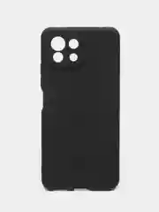 Угольный чехол Mi 11 Lite, Xiaomi 11 Lite 5G NE, Ми 11 Лайт, Сяоми 11 Лайт 5G НЕ черный силиконовый