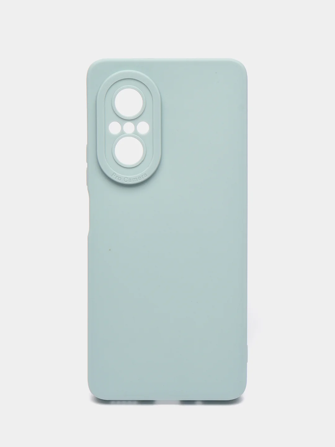 Бирюзовый чехол для Huawei Nova 9SE / Nova 9 SE, силиконовый, с защитой камеры