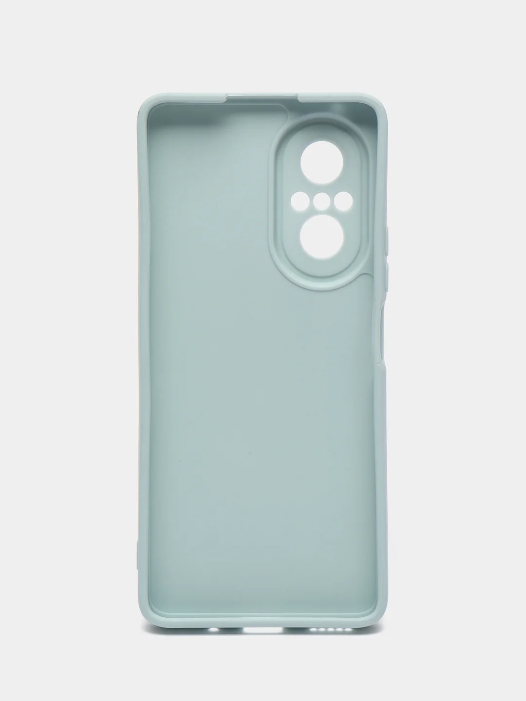 Бирюзовый чехол для Huawei Nova 9SE / Nova 9 SE, силиконовый, с защитой камеры