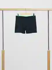 Черный плавки-шорты детские "Динозавры", 5-8 лет