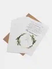 Пригласительные на свадьбу, 10 штук, в крафт конверте