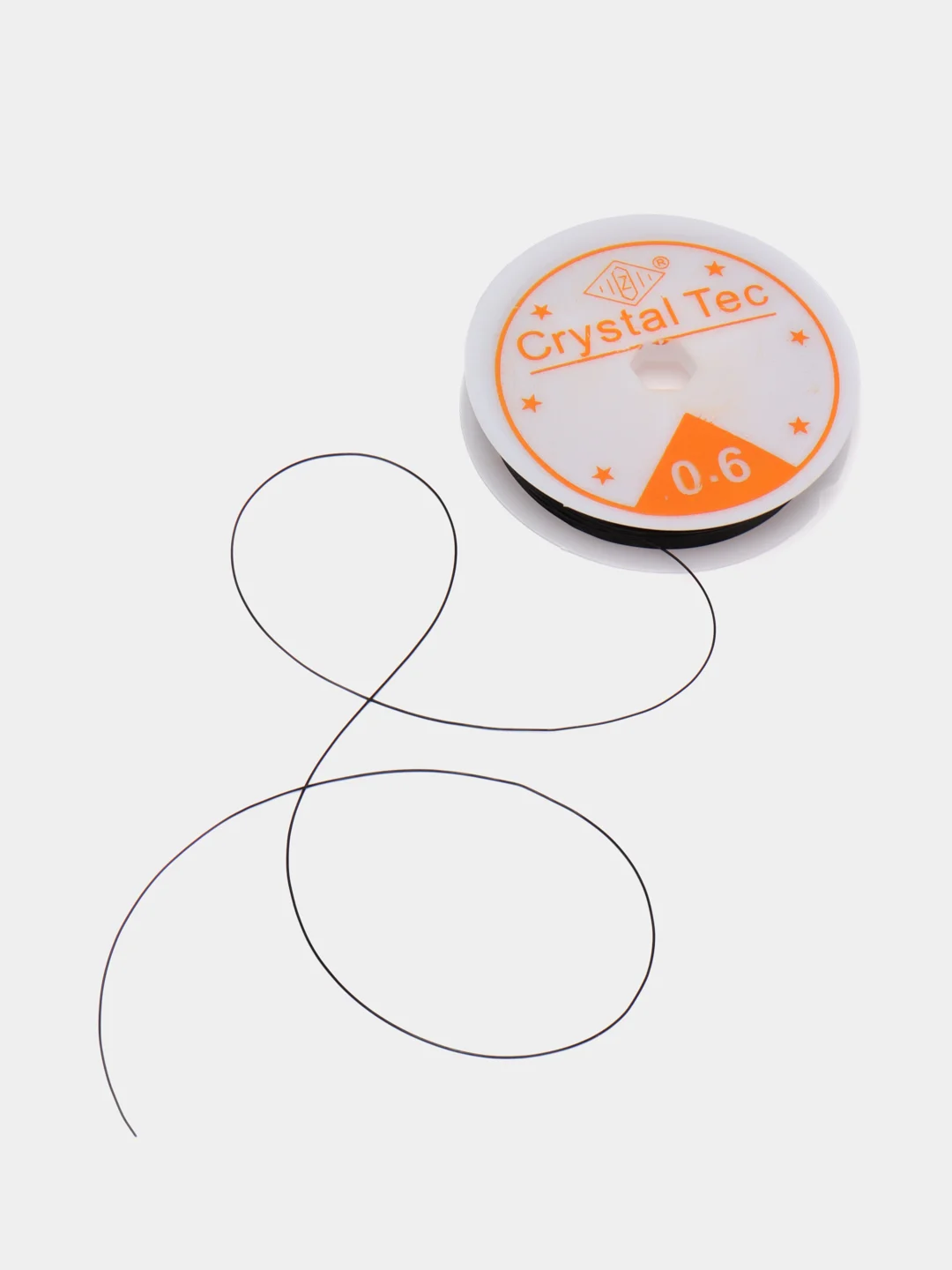 Фуксия резинка для бисера Crystal Tec