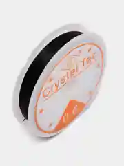 Черный резинка для бисера Crystal Tec