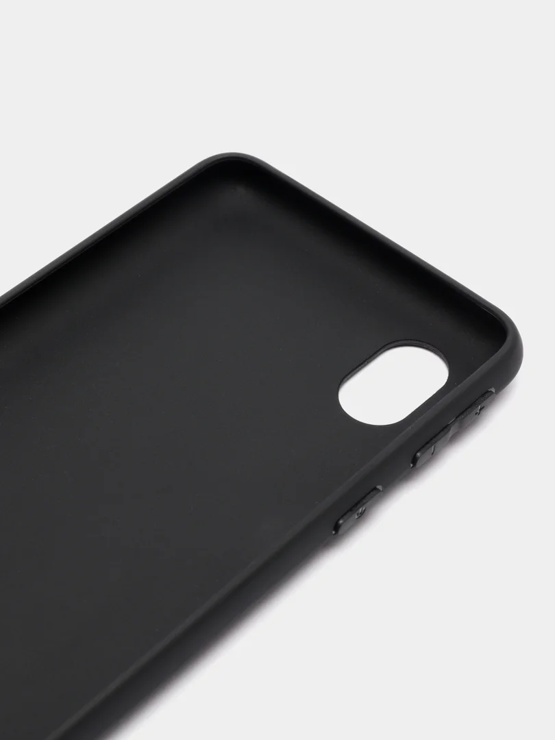 Чехол для Samsung Galaxy A01 Core, черный, матовый