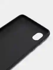 Чехол для Samsung Galaxy A01 Core, черный, матовый