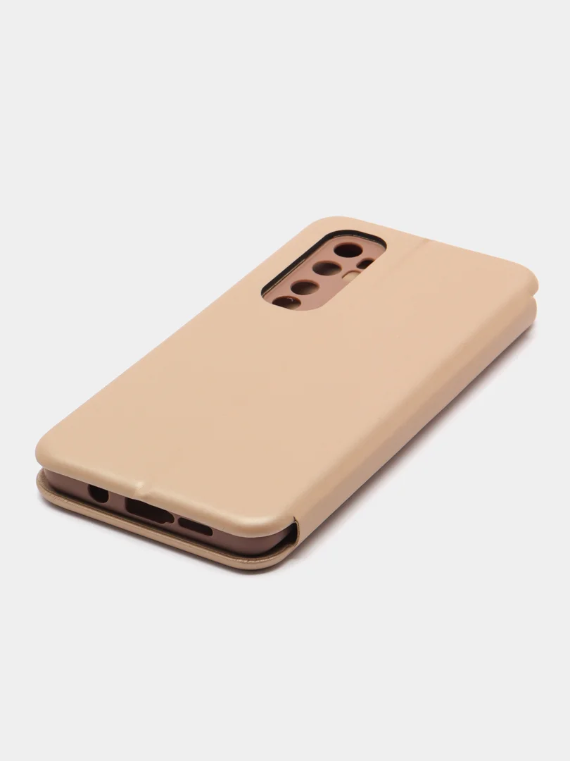 Чехол BORASCO для Xiaomi Mi Note 10 Lite, золотистый