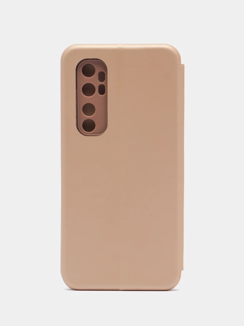 Чехол BORASCO для Xiaomi Mi Note 10 Lite, золотистый