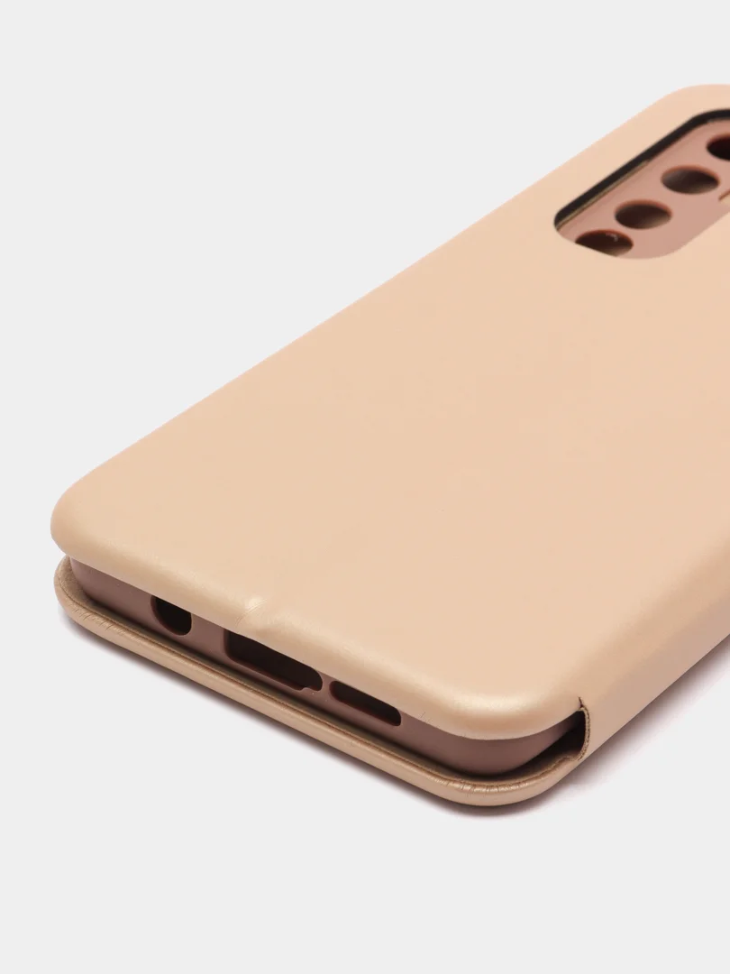 Чехол BORASCO для Xiaomi Mi Note 10 Lite, золотистый
