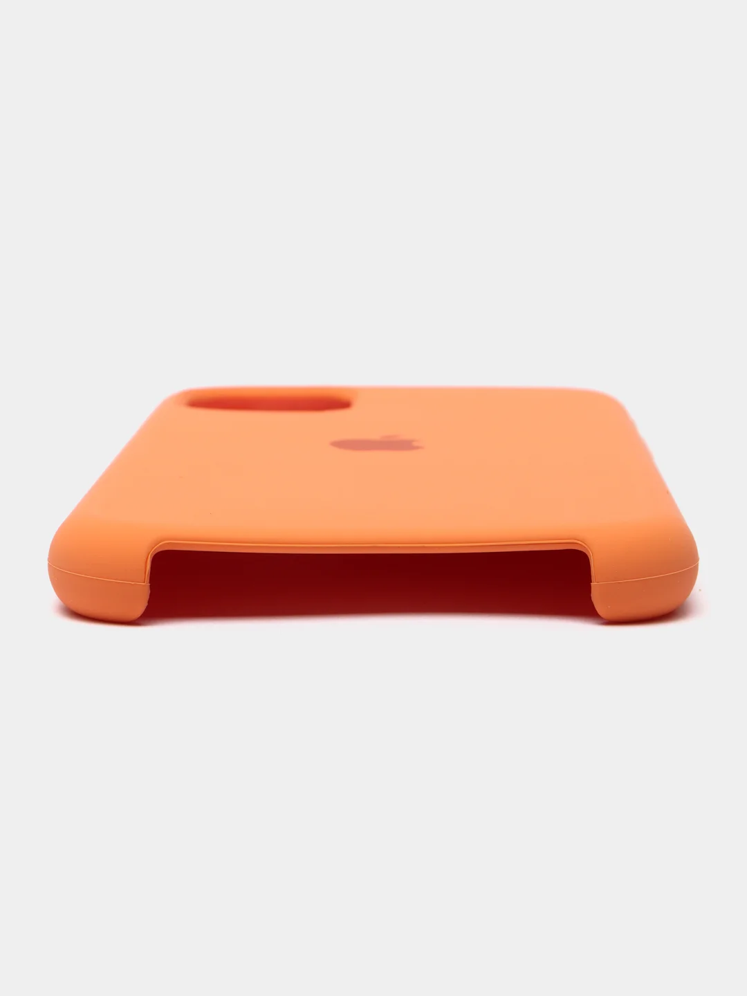 Оранжевый чехол Silicone Case для iPhone 11