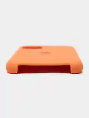 Оранжевый чехол Silicone Case для iPhone 11