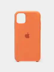 Оранжевый чехол Silicone Case для iPhone 11