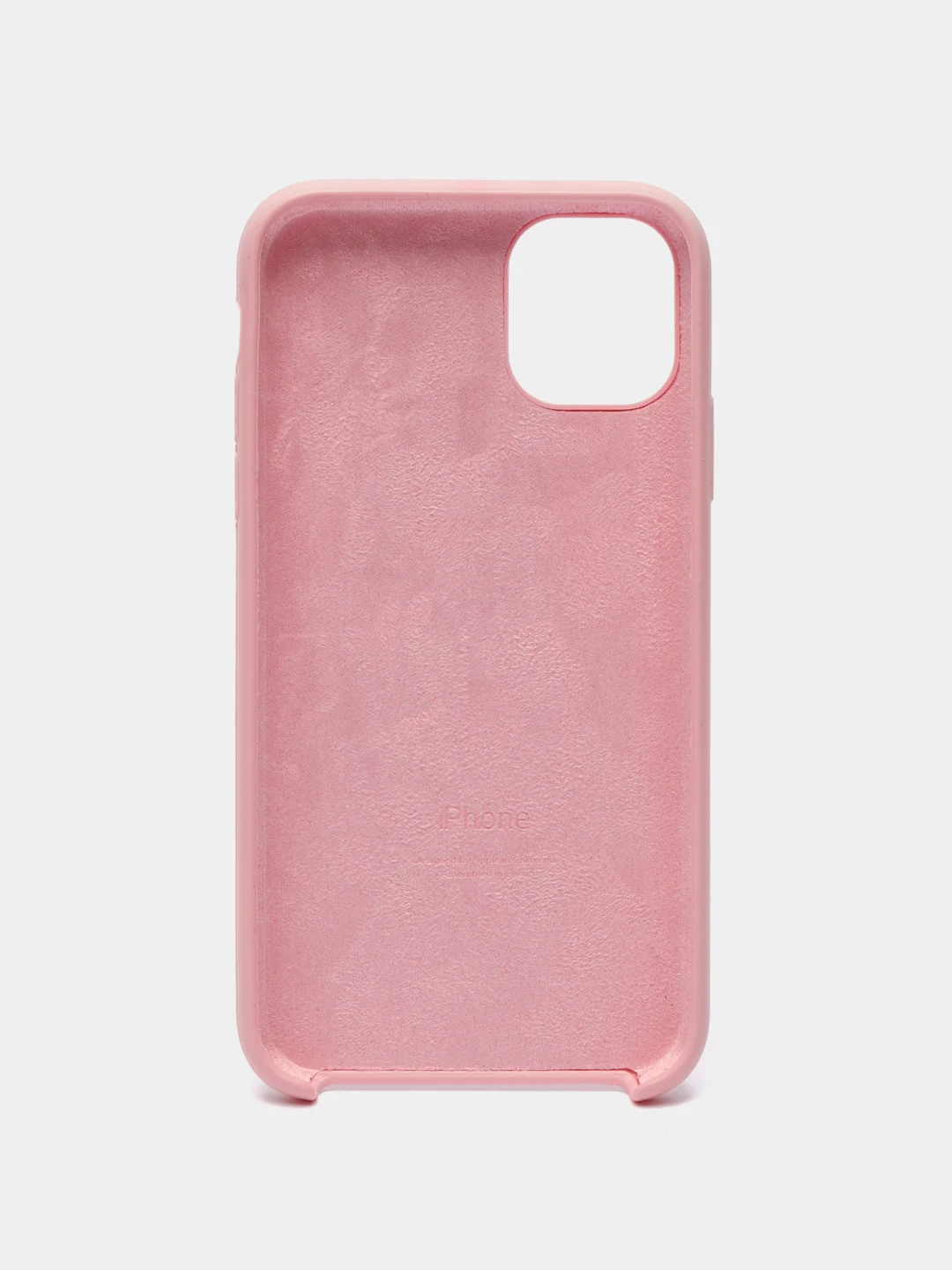 Розовый чехол Silicone Case для iPhone 11