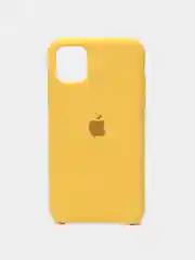Желтый чехол Silicone Case для iPhone 11