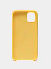 Желтый чехол Silicone Case для iPhone 11