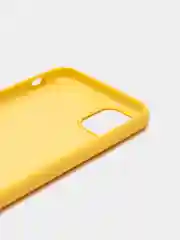 Желтый чехол Silicone Case для iPhone 11