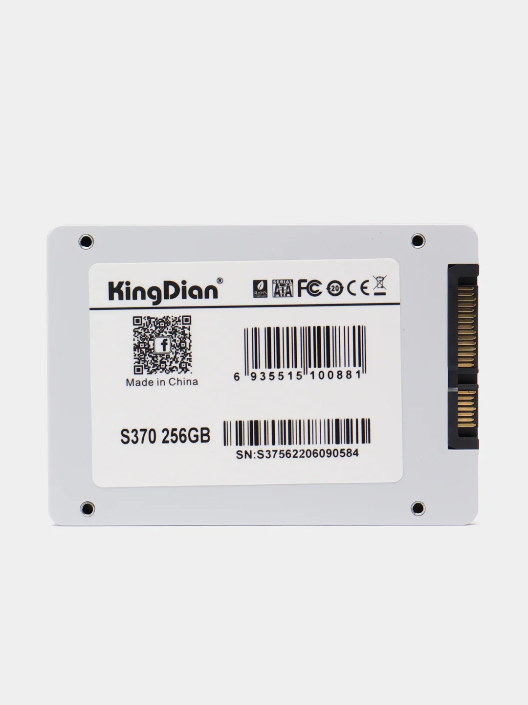 Жесткий диск внутренний SSD KingDian 512 Гб 2.5 Inch SATA3-S370 твердотелый накопитель