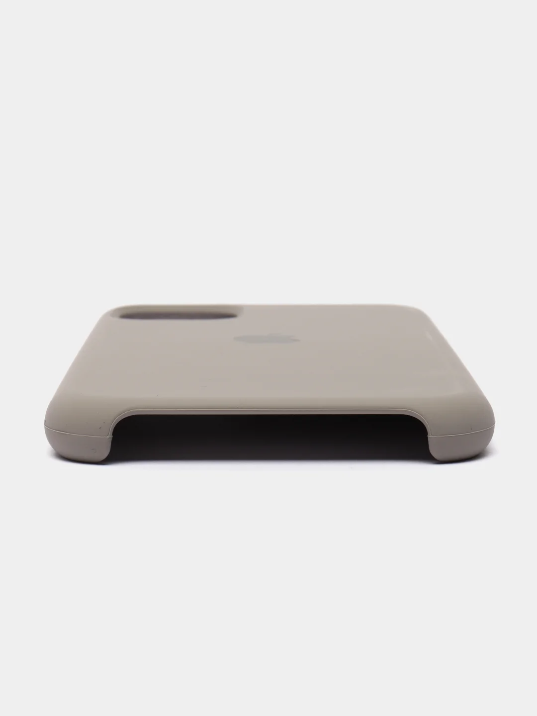 Бежевый меланж чехол Silicone Case для iPhone 11
