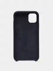 Синий меланж чехол Silicone Case для iPhone 11