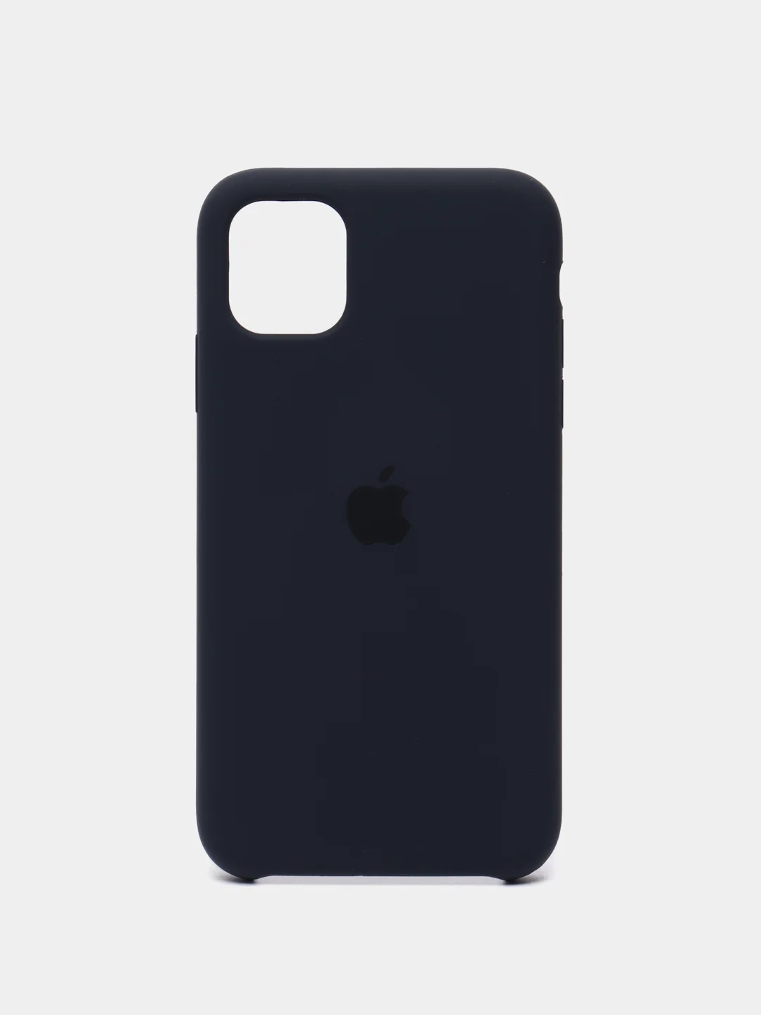 Синий меланж чехол Silicone Case для iPhone 11