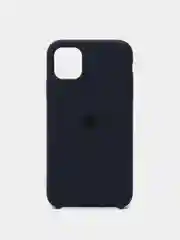 Синий меланж чехол Silicone Case для iPhone 11