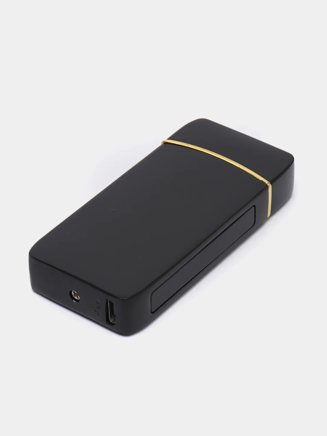 Синий зажигалка электронная металлическая с драконом USB Plazma плазменная, подарок на новый год