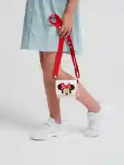 Белый детская сумка "Минни Маус"