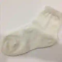 Белый носки детские однотонные