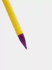 Желтый карандаш механический Berlingo Color 0,5 мм, с ластиком