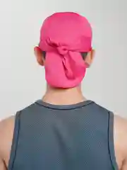 Фуксия бандана спортивная, дышащая