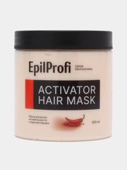 Маска для волос EpilProfi, активатор роста, с красным перцем, 500 мл