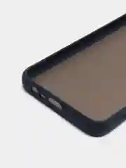Темно-синий чехол Realme C11 2020, пластиковый матовый с цветными кнопками