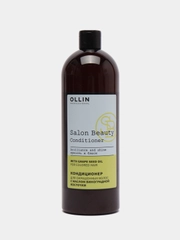 Кондиционер для окрашенных волос Ollin Salon Beauty, с маслом виноградной косточки, 1 л